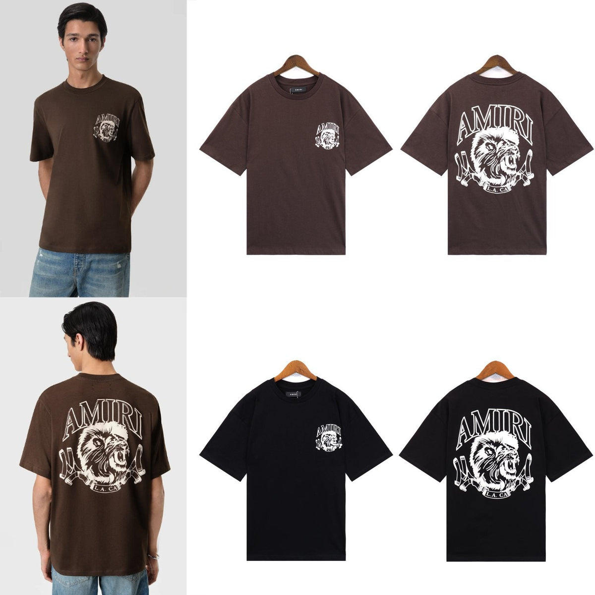 AMIRI Lion Outline Graphic T-Shirt ¡ª context