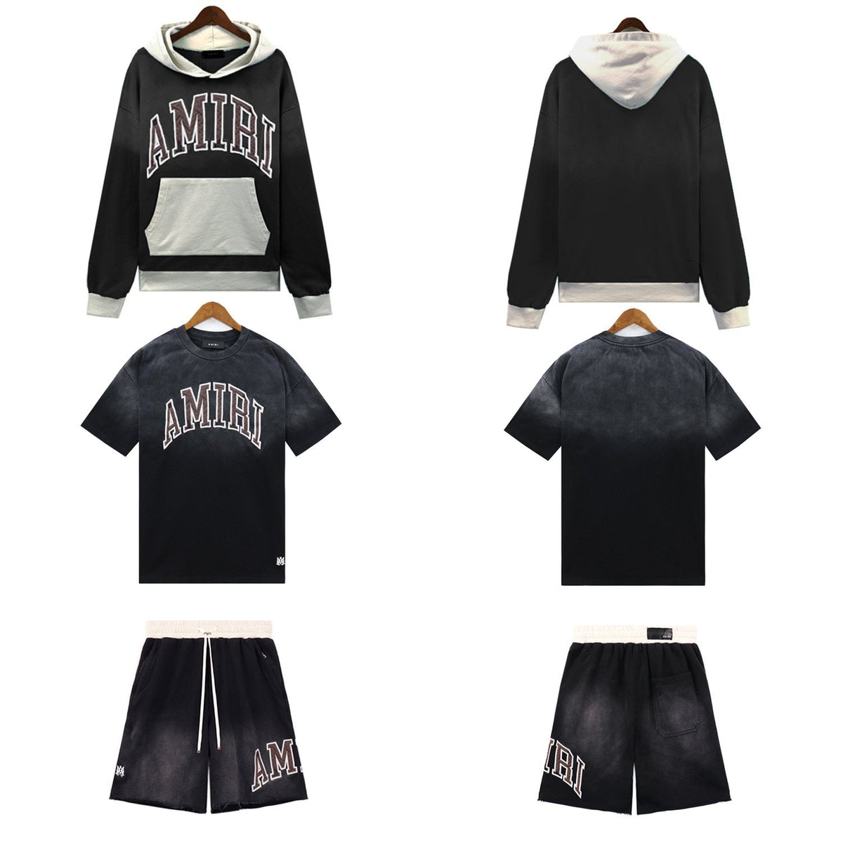 AMIRI Collegiate Wordmark Three-Piece Matching Set ¡ª hero
