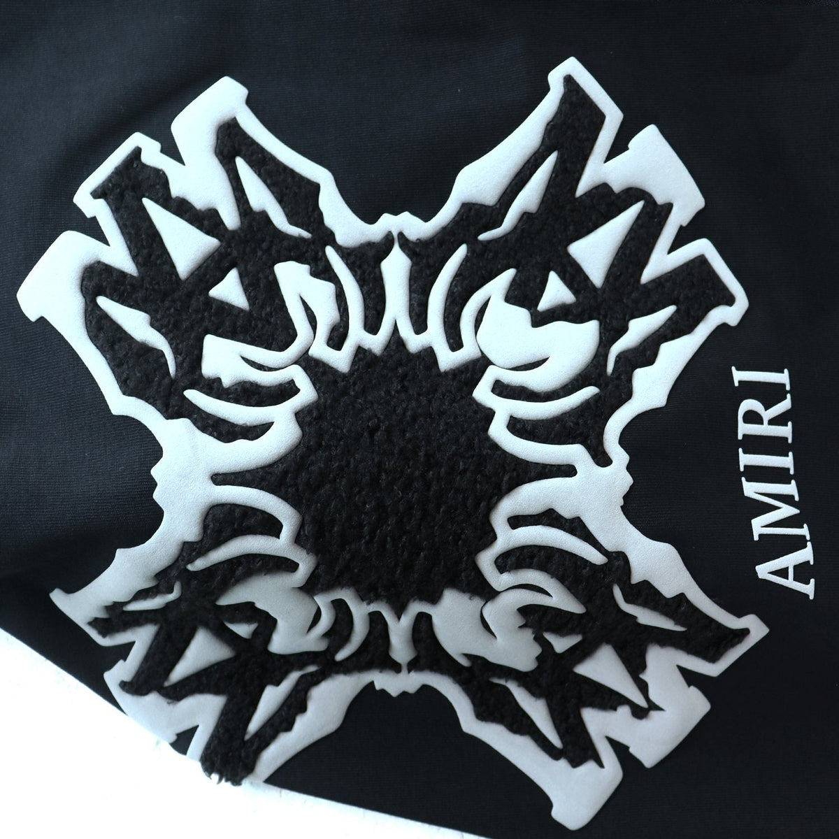 AMIRI Ice Blue Flame Graphic Short-Sleeve Set ¡ª detail
