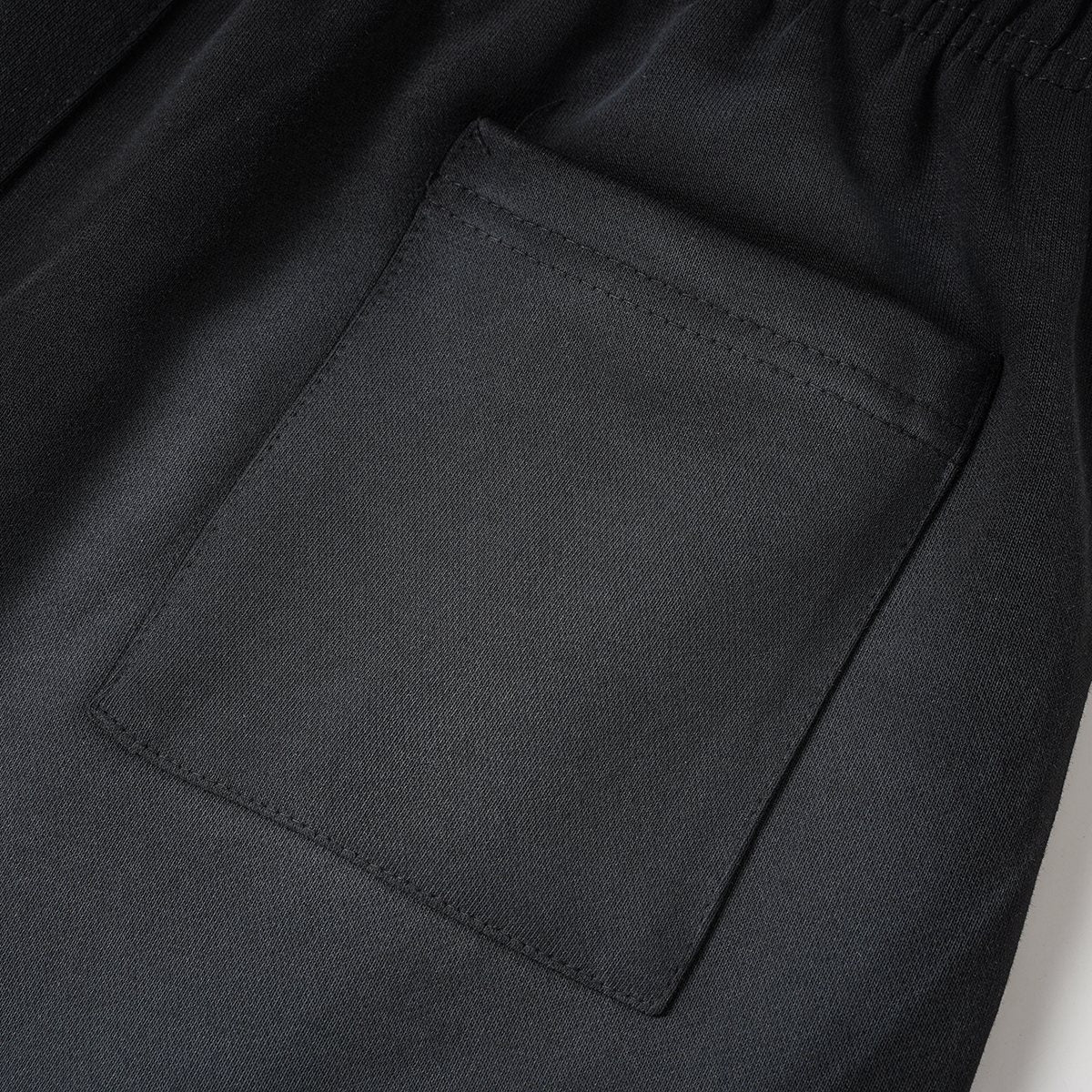 THAT'S A AWFUL LOT OF COUGH SYRUP Black Front Graphic Shorts ¡ª detail