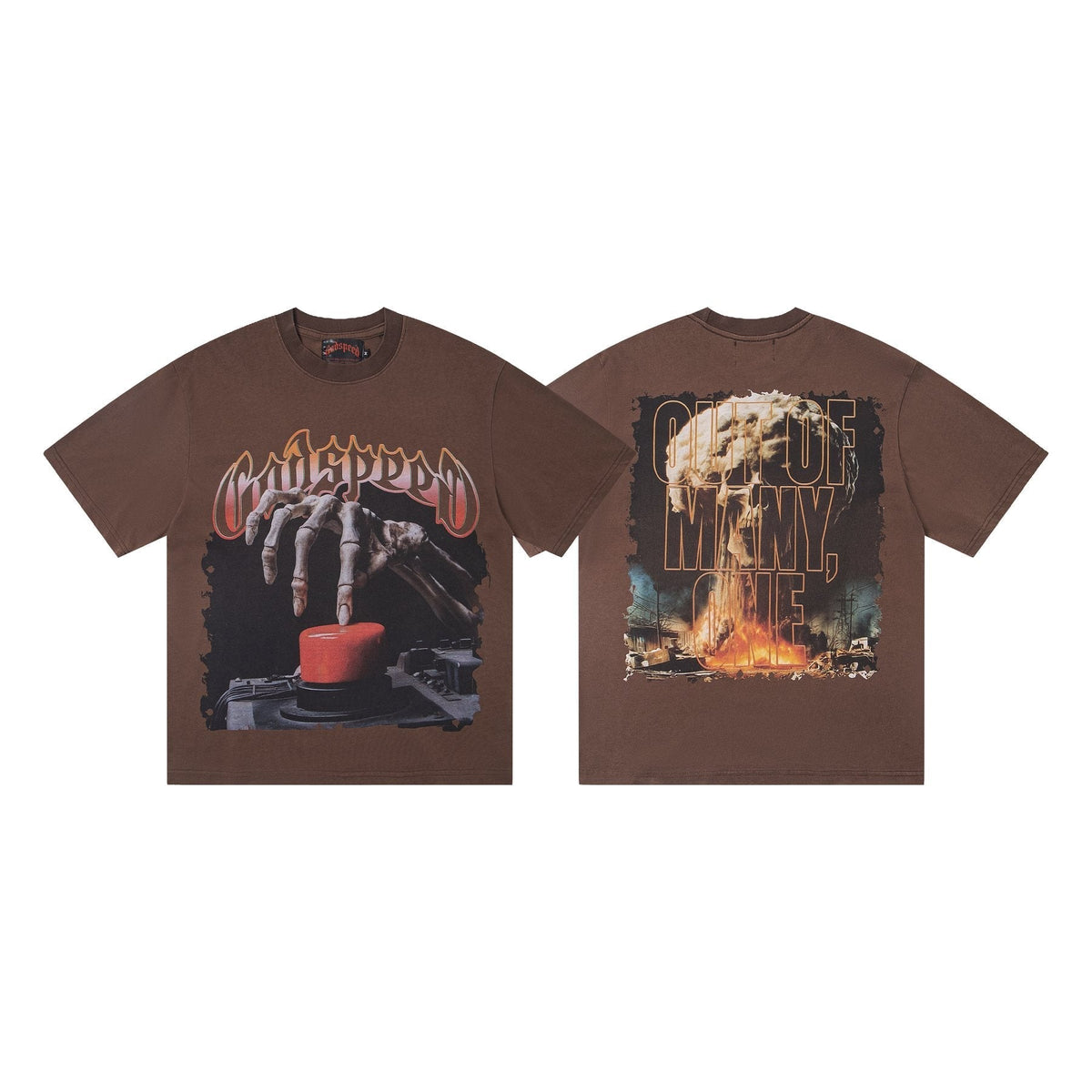 Godspeed Cult of Many Graphic Short-Sleeve T-Shirt ¡ª front