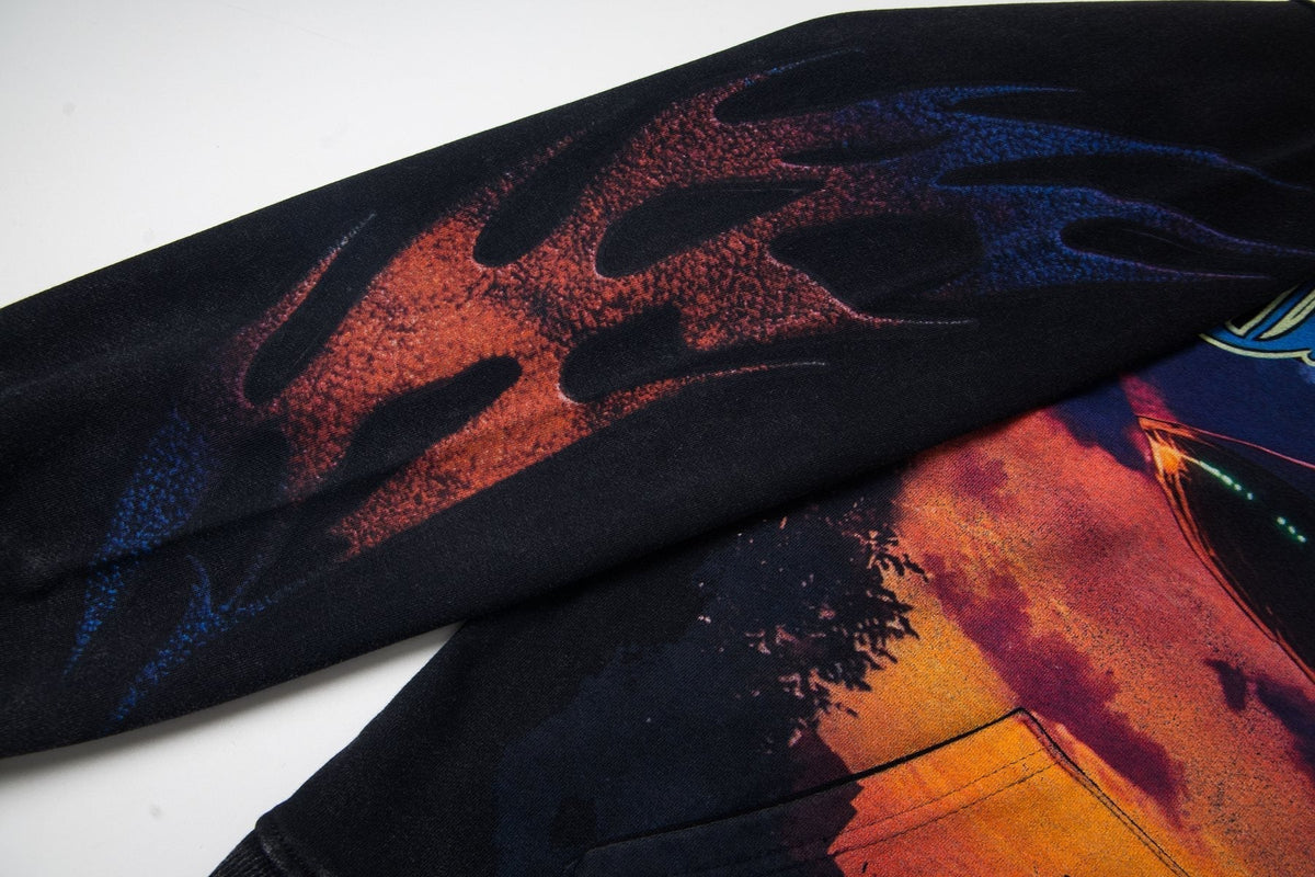 Godspeed UFO & Sun-Eye Graphic Hoodie ¡ª detail