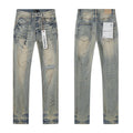 Purple Brand Light Blue Distressed Jeans ¡ª hero