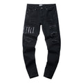 AMIRI Black Distressed Lettering Jeans ¡ª hero