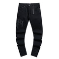 AMIRI Tonal Letter Graphic Black Jeans ¡ª hero
