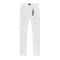 AMIRI White Distressed Moto Jeans ¡ª hero