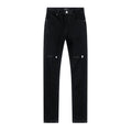 R+A Play/Pause Embroidered Black Jeans ¡ª hero