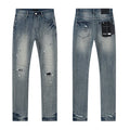 R+A Distressed Blue Embroidered Pocket Jeans ¡ª hero