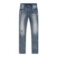 R+A Washed Distressed Graphic Jeans ¡ª hero