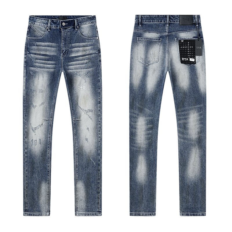 R+A Washed Distressed Jeans ¡ª hero