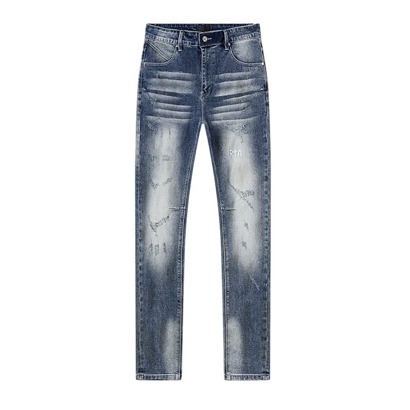 R+A Washed Distressed Jeans ¡ª front