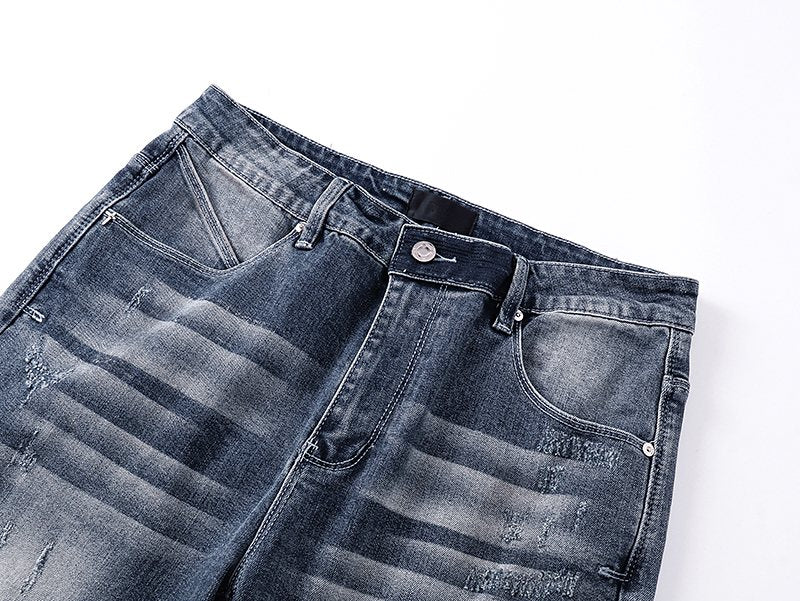 R+A Washed Distressed Jeans ¡ª detail