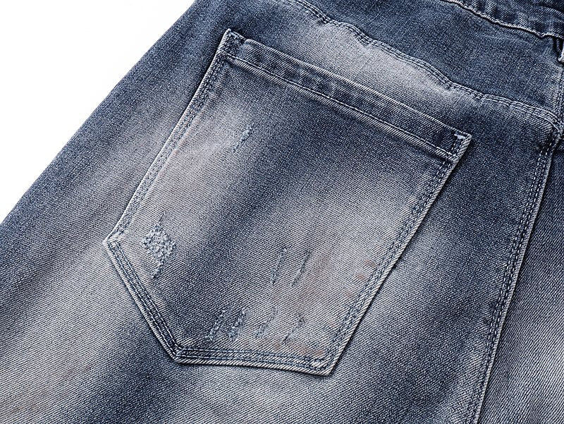 R+A Washed Distressed Jeans ¡ª detail
