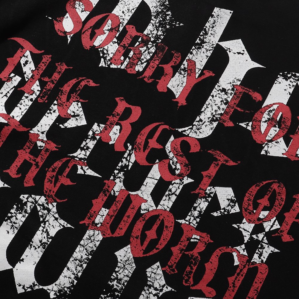 RARE PEACE 15 Decals Face Graphic T-Shirt ¡ª detail