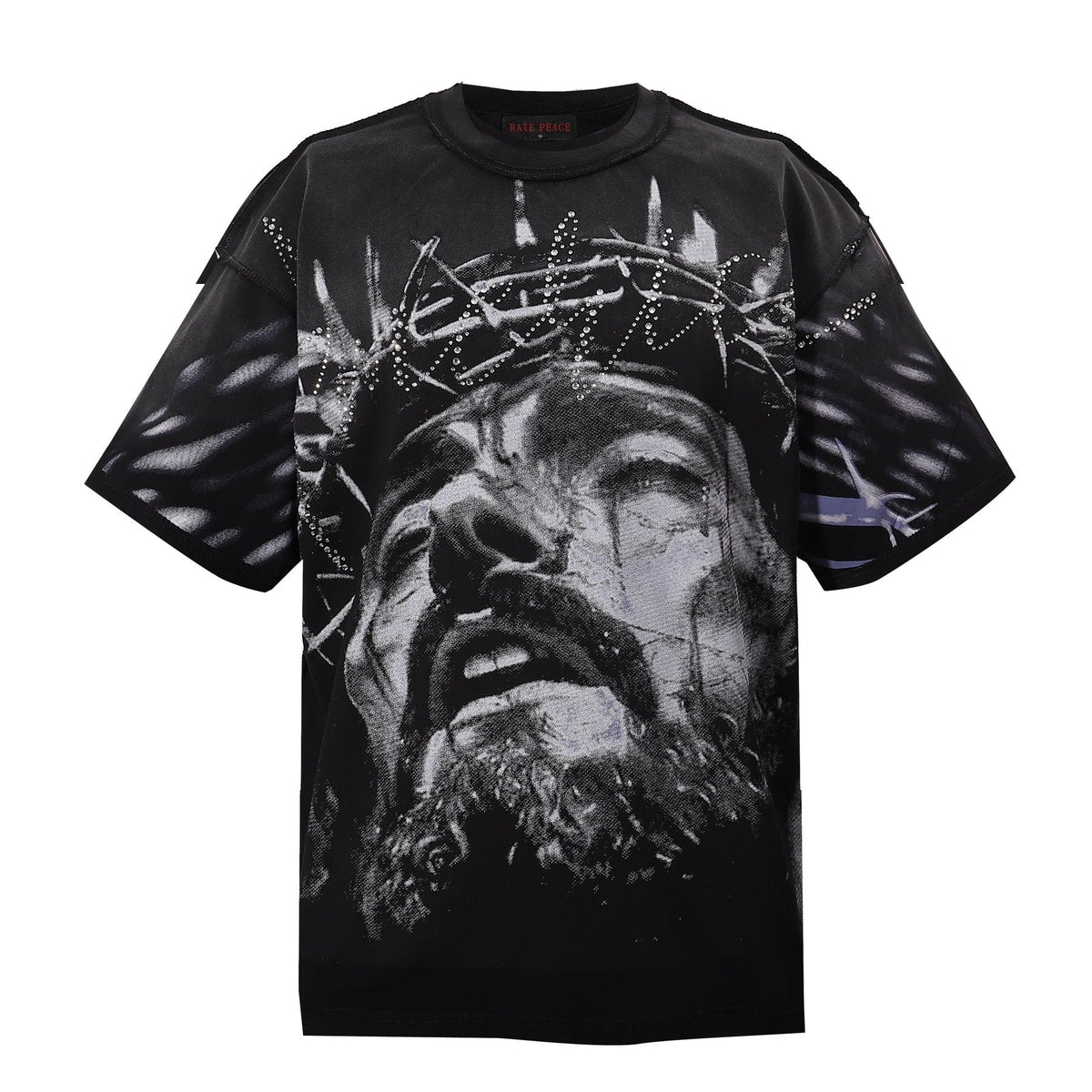 RARE PEACE America First Gothic Graphic T-Shirt ¡ª front
