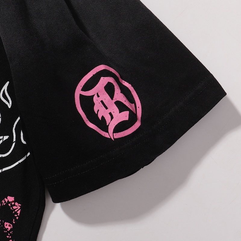 R3BEL Howl Wolf Graphic T-Shirt ¡ª detail