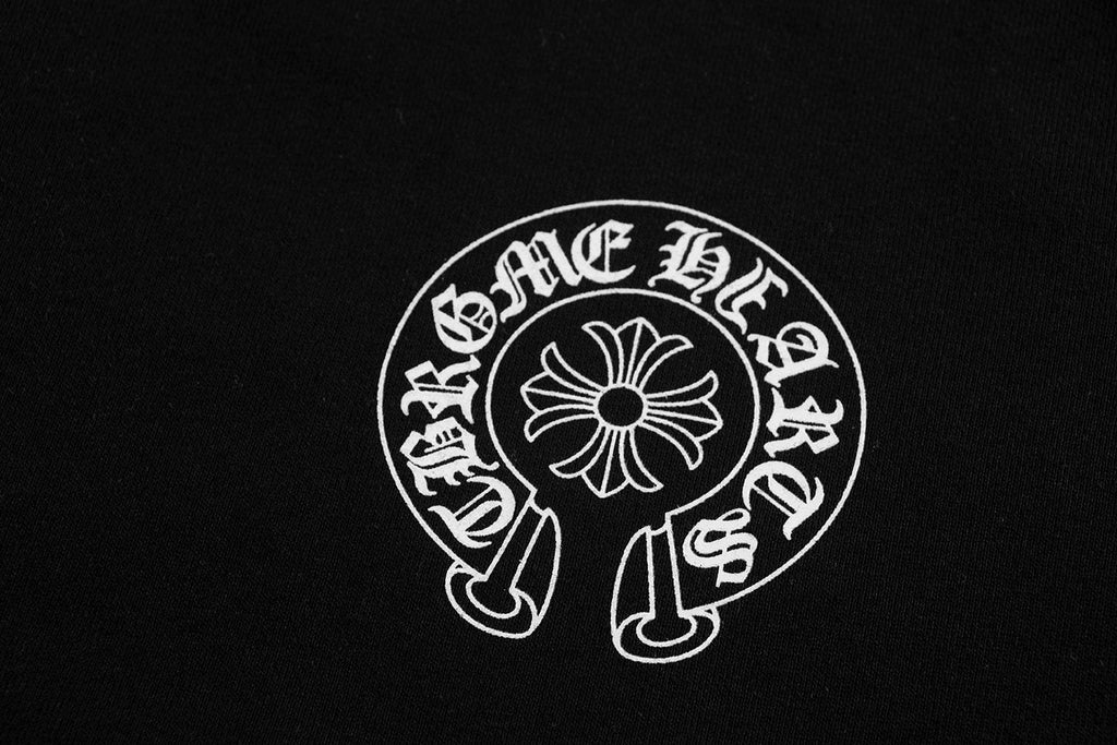 Chrome Hearts Horseshoe Graphic Crewneck Sweatshirt ¡ª detail