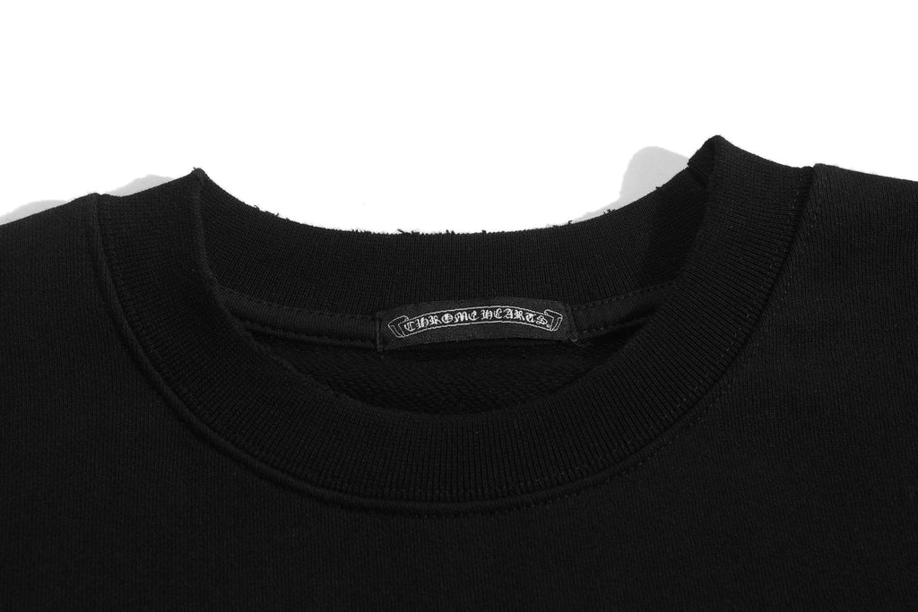 Chrome Hearts Cross Graphic Crewneck Sweatshirt ¡ª neck_label