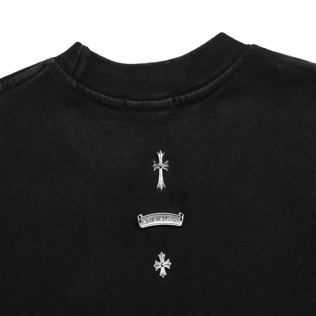 Chrome Hearts Metal Cross Crewneck Sweatshirt ¡ª detail