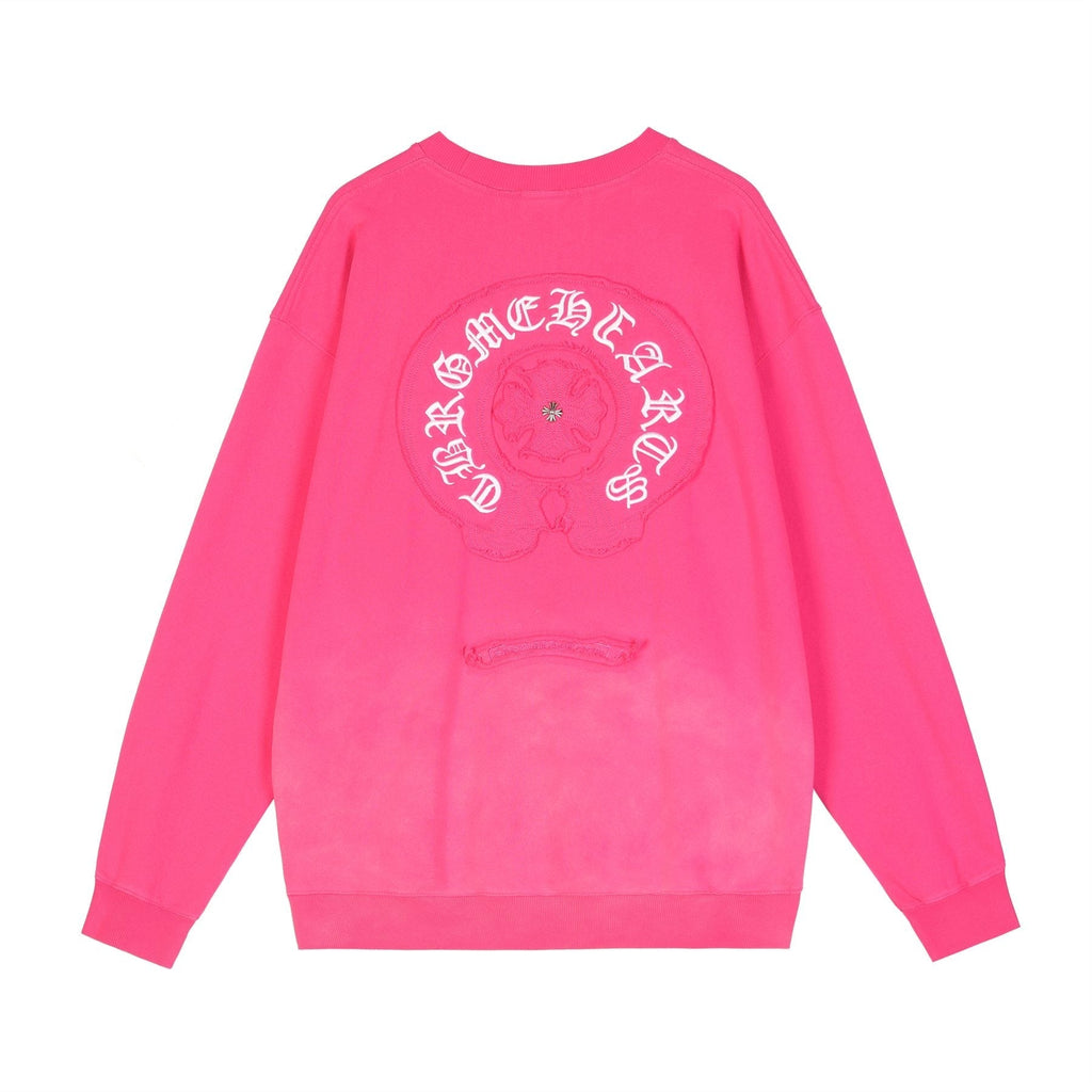 Chrome Hearts Horseshoe Graphic Crewneck Sweatshirt ¡ª back