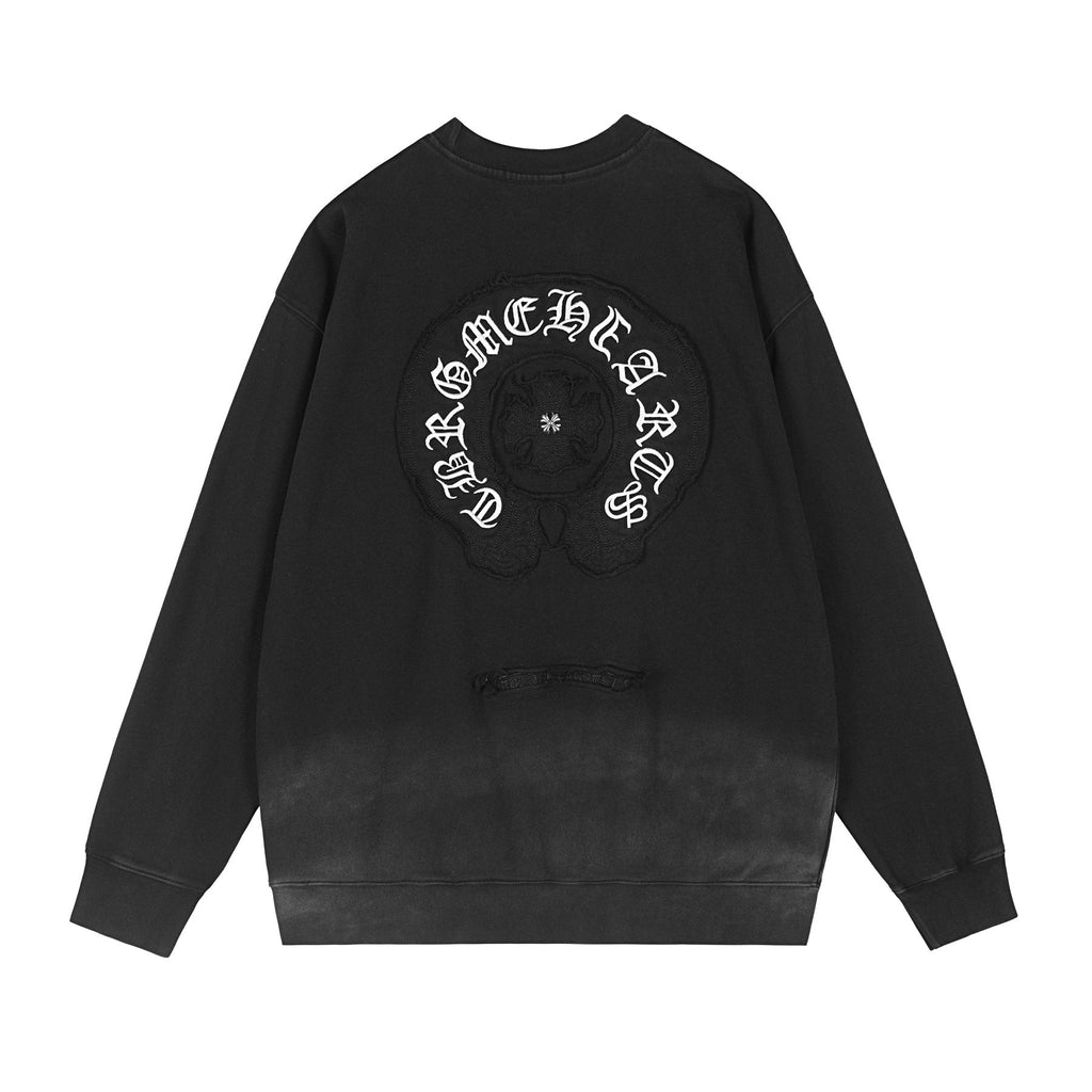 Chrome Hearts Horseshoe Graphic Crewneck Sweatshirt ¡ª back
