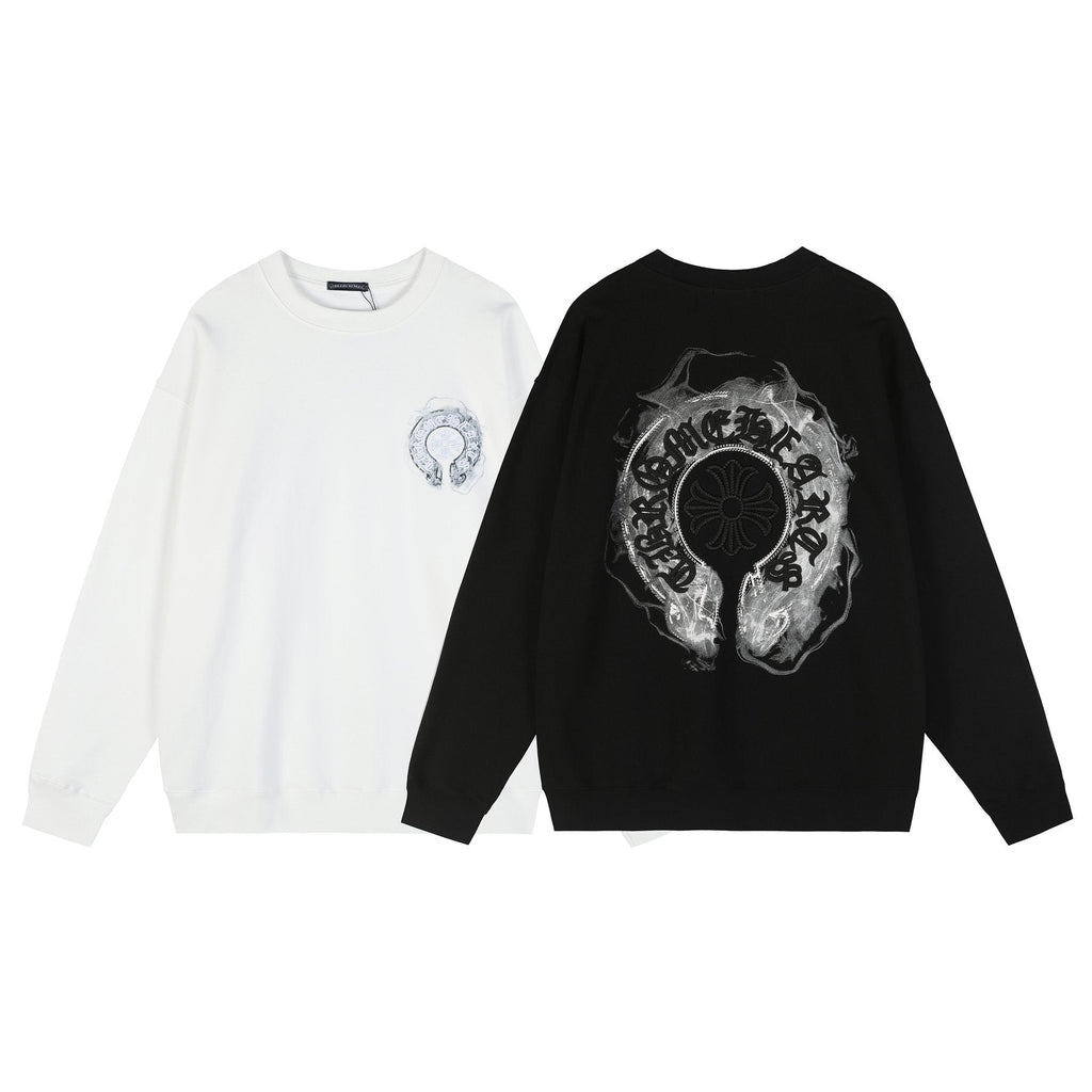 Chrome Hearts Cross Graphic Crewneck Sweatshirt ¡ª comparison