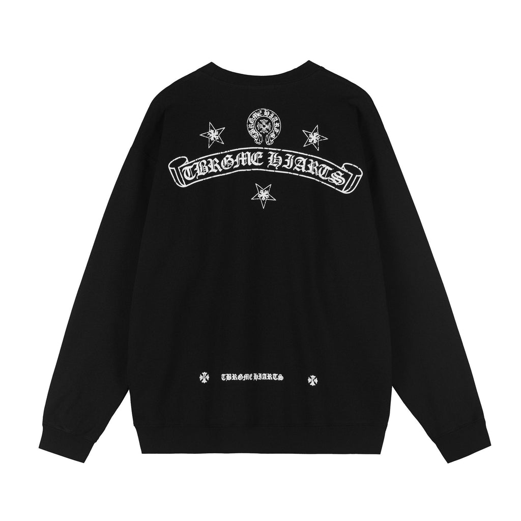 Chrome Hearts Gothic Motif Crewneck Sweatshirt ¡ª back