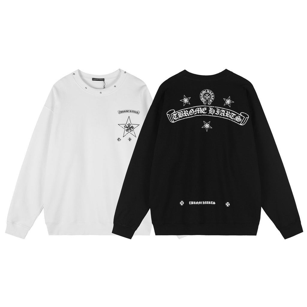 Chrome Hearts Gothic Motif Crewneck Sweatshirt ¡ª comparison