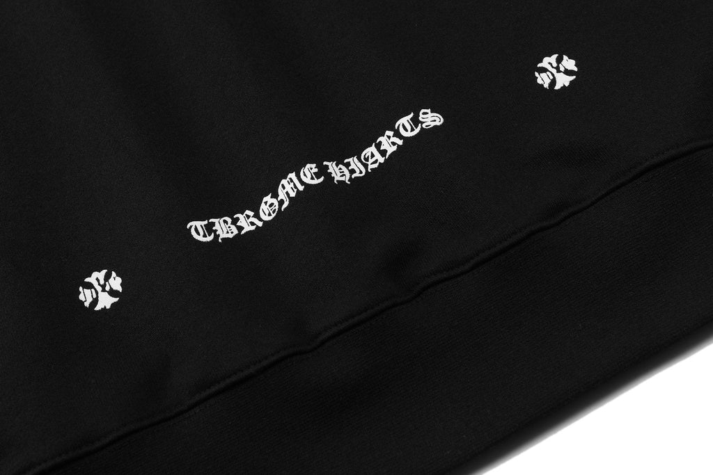 Chrome Hearts Gothic Motif Crewneck Sweatshirt ¡ª detail
