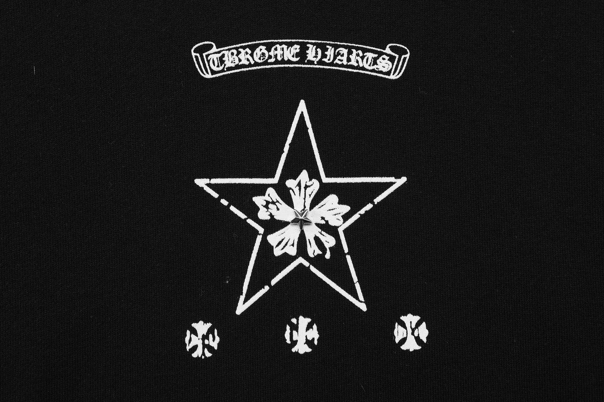 Chrome Hearts Gothic Motif Crewneck Sweatshirt ¡ª detail