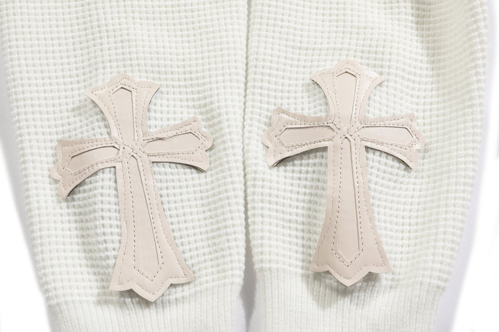Chrome Hearts Cross Applique Knit Sweater ¡ª detail