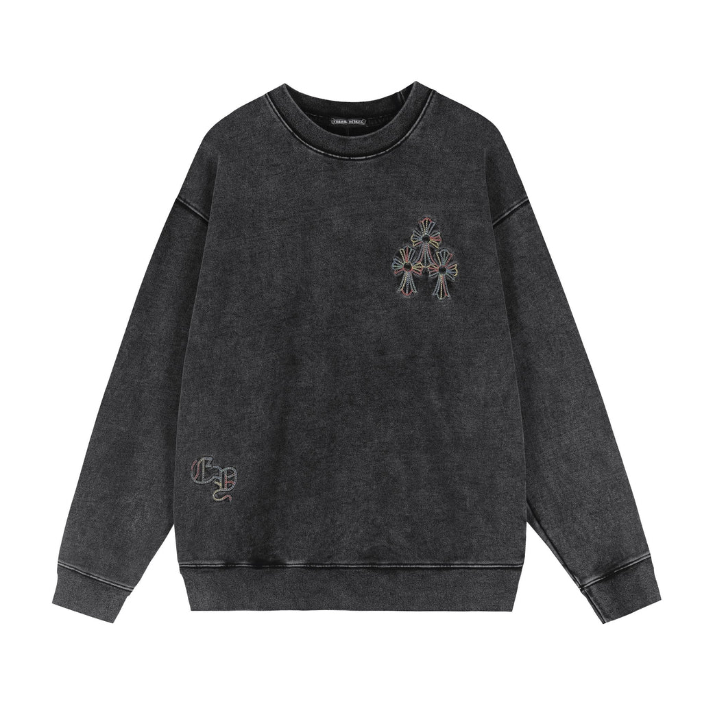 Chrome Hearts Cross Motif Embroidered Crewneck Sweatshirt ¡ª hero