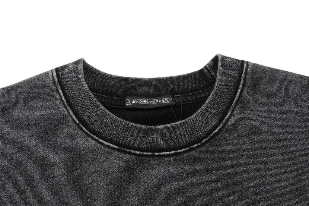 Chrome Hearts Cross Motif Embroidered Crewneck Sweatshirt ¡ª detail