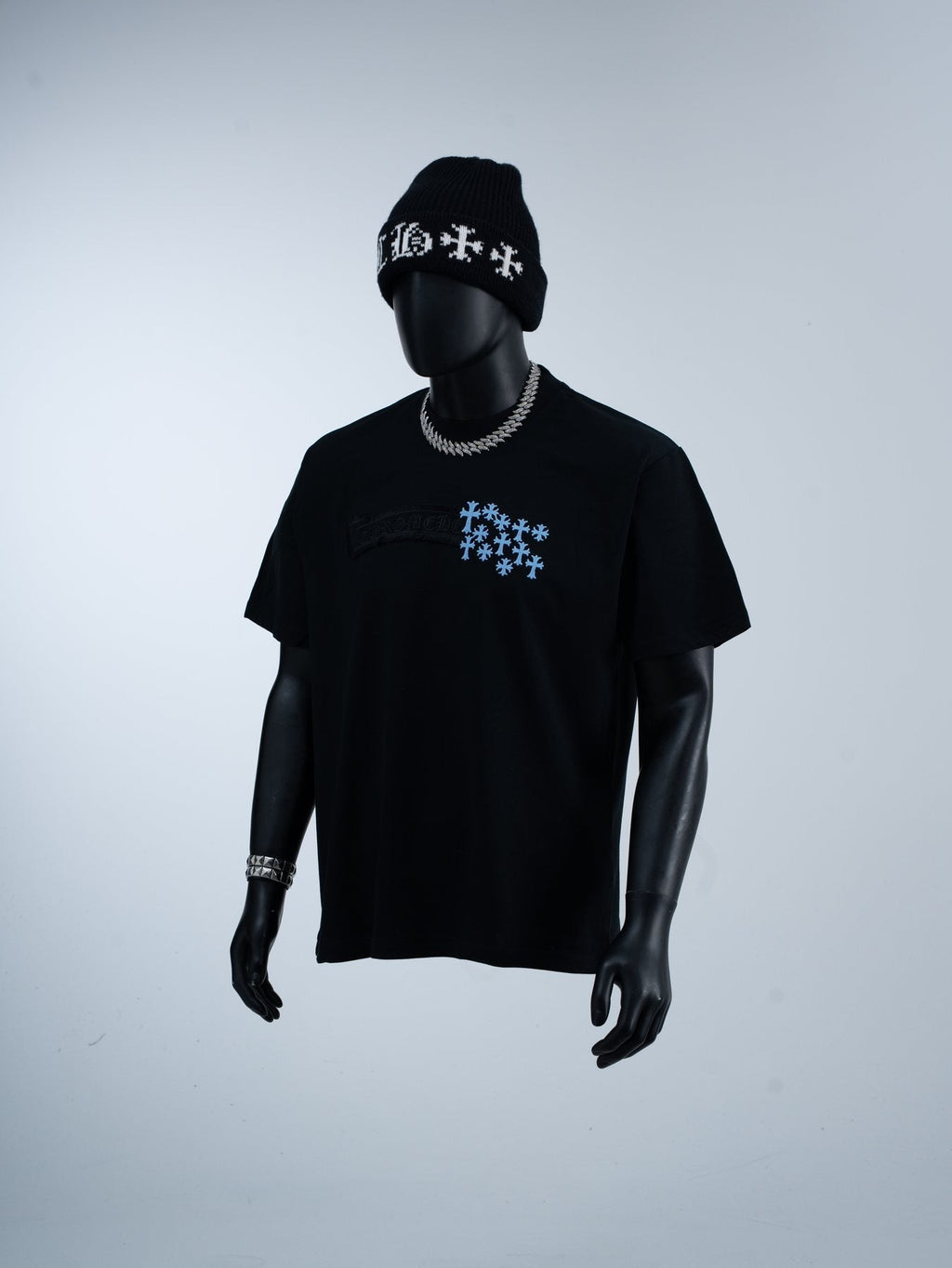 Chrome Hearts Star Cross Graphic T-Shirt ¡ª front
