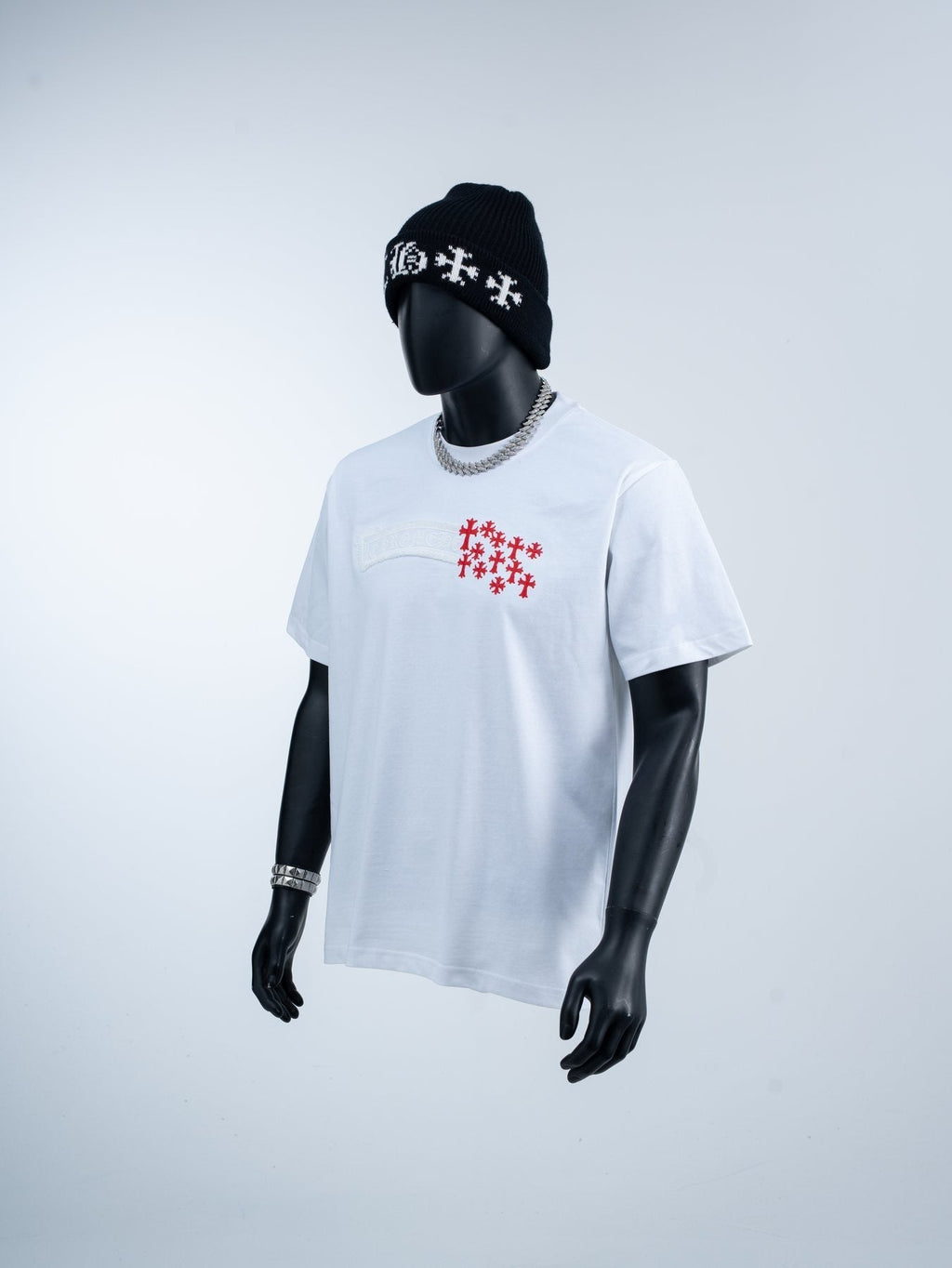 Chrome Hearts Star Cross Graphic T-Shirt ¡ª front