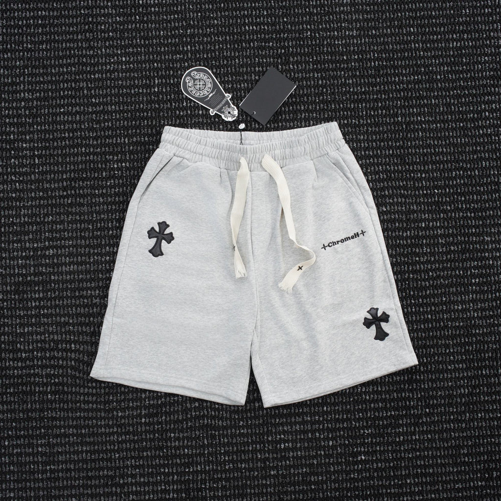 Chrome Hearts Cross Patch Drawstring Shorts ¡ª hero