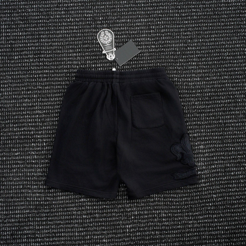 Chrome Hearts Tonal Sanskrit Cross Embroidered Shorts ¡ª back
