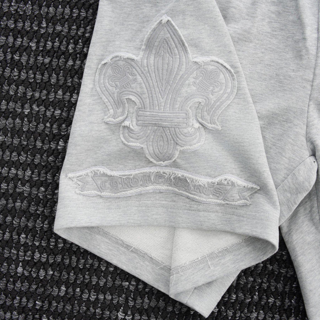 Chrome Hearts Tonal Sanskrit Cross Embroidered Shorts ¡ª detail