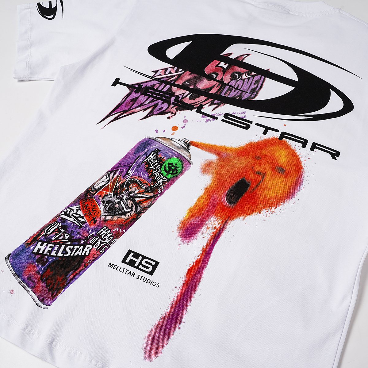 HELISTAR Spray Can Graphic Short-Sleeve T-Shirt ¡ª detail