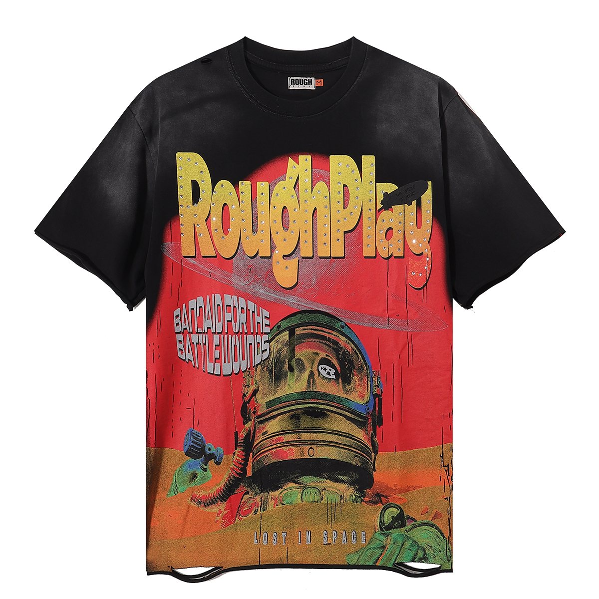 Rough Play Lost In Space Astronaut Graphic T-Shirt ¡ª hero