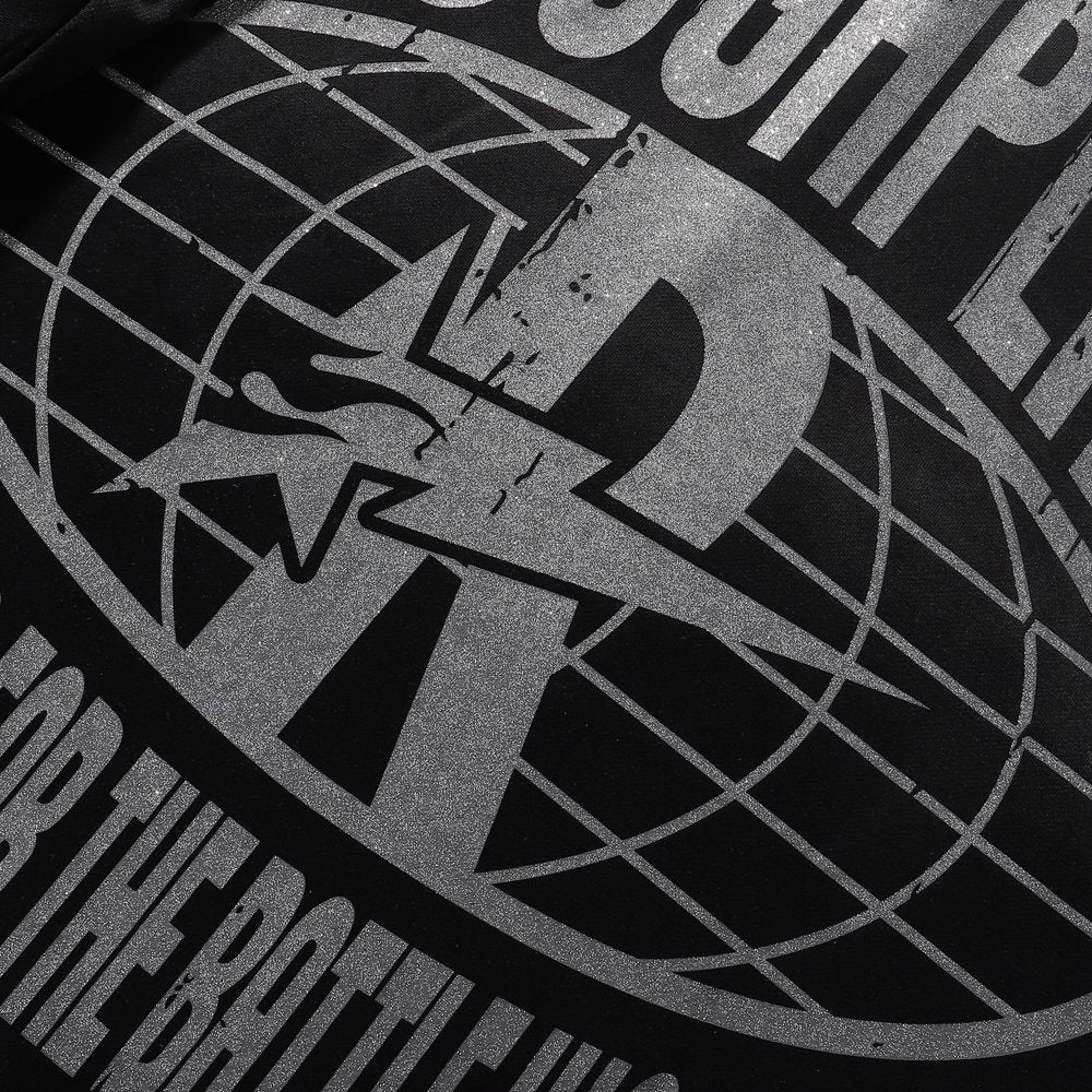 Rough Play SoulBoy Rhinestone Graphic Hoodie ¡ª detail