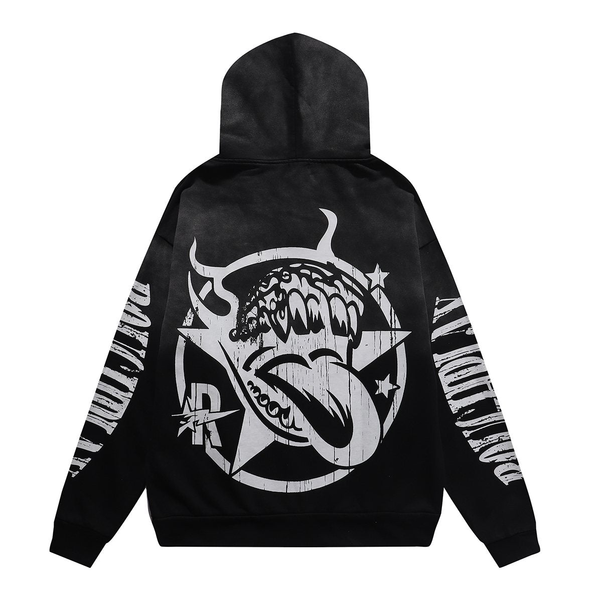 Rough Play In the Car Graphic Hoodie ¡ª back