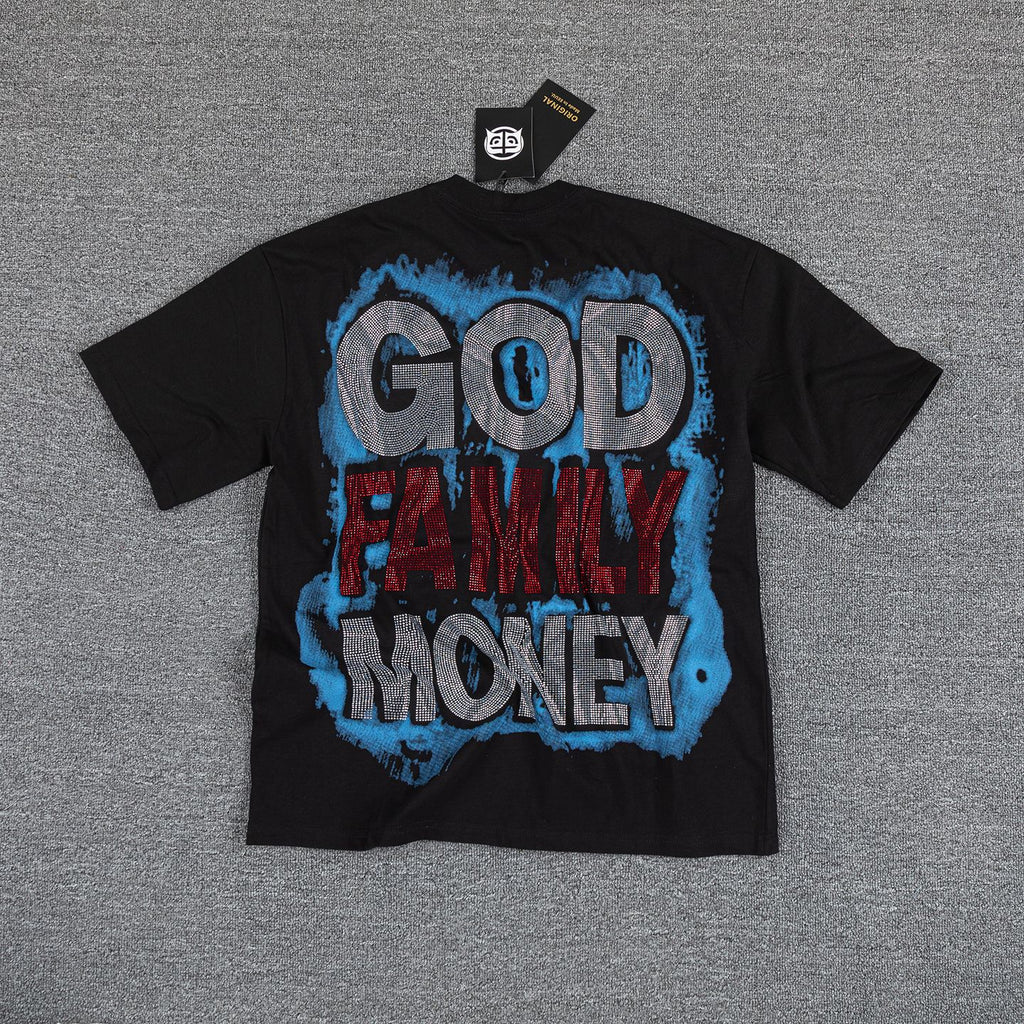 Alfonseca God Family Money Graphic T-Shirt ¡ª back