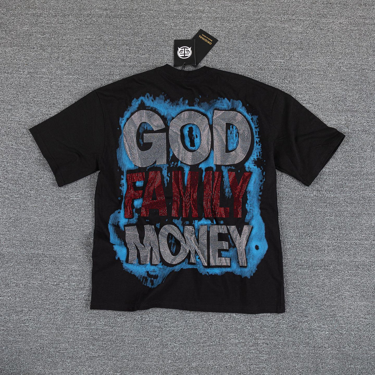 Alfonseca God Family Money Graphic T-Shirt ¡ª back