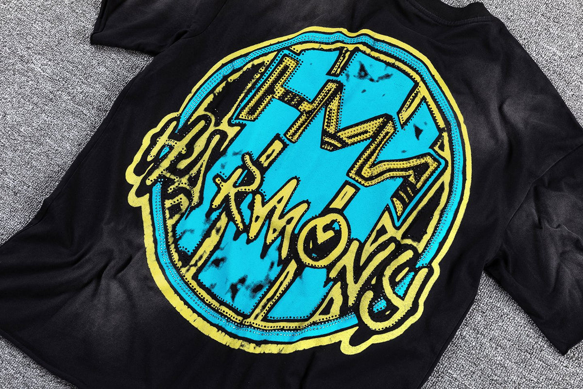 HARMONY Football Graphic Short-Sleeve T-Shirt ¡ª detail