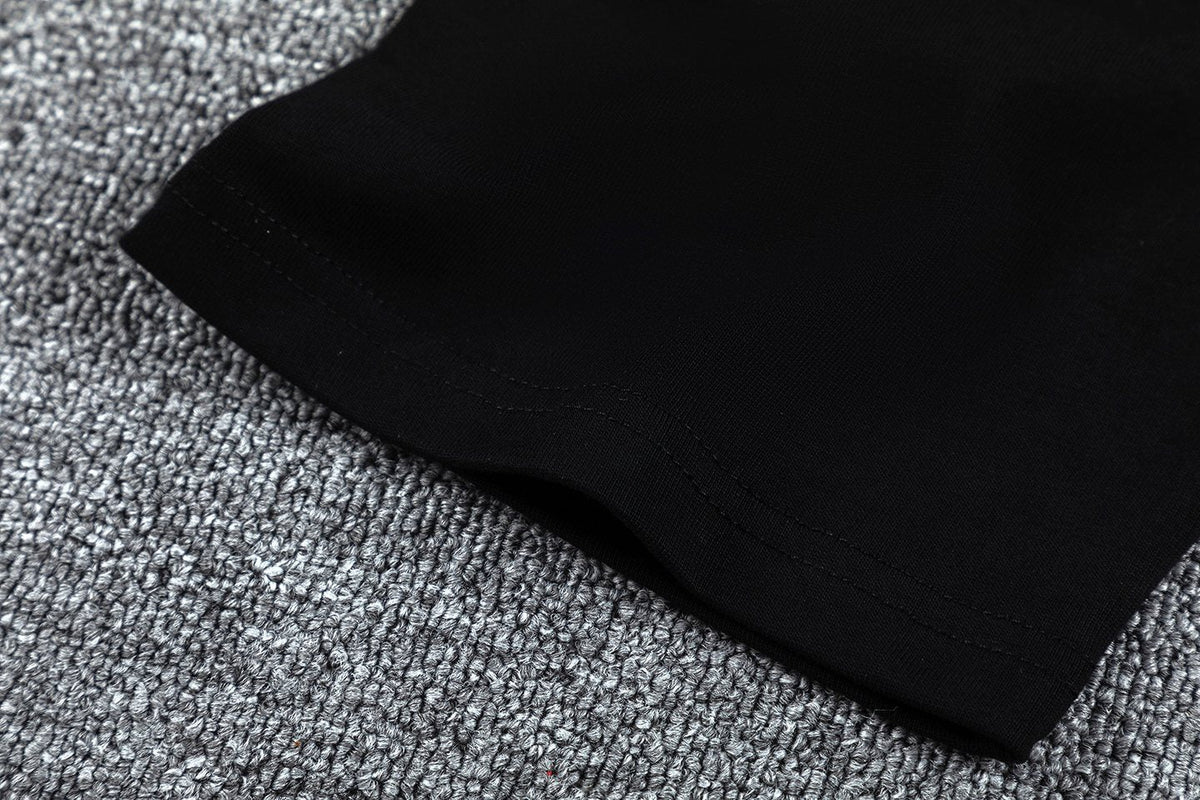 GUAPI Racing Geometric Short-Sleeve T-Shirt ¡ª fabric_closeup