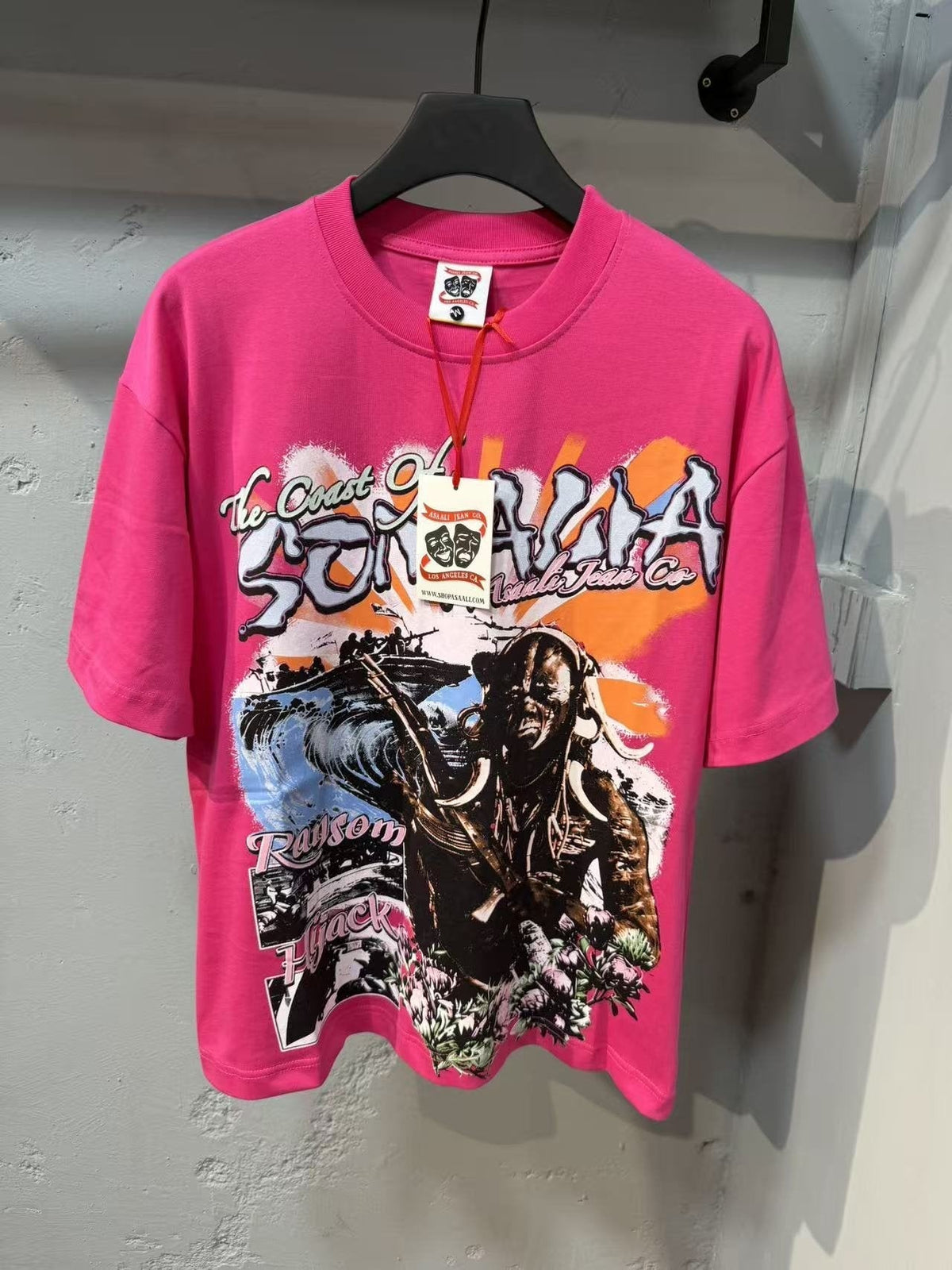 ASAALL Somalia Graphic Short-Sleeve T-Shirt ¡ª front