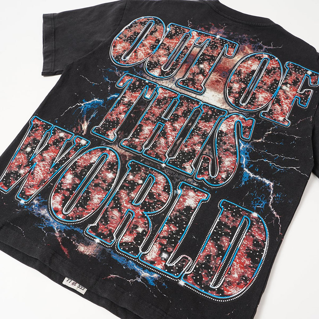 Godspeed Washed Black 2000 New York Graphic T-Shirt ¡ª detail