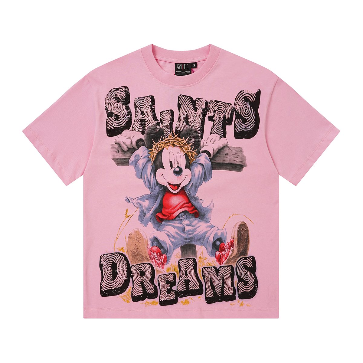 SAINT Dreams Rhinestone Graphic T-Shirt ¡ª hero