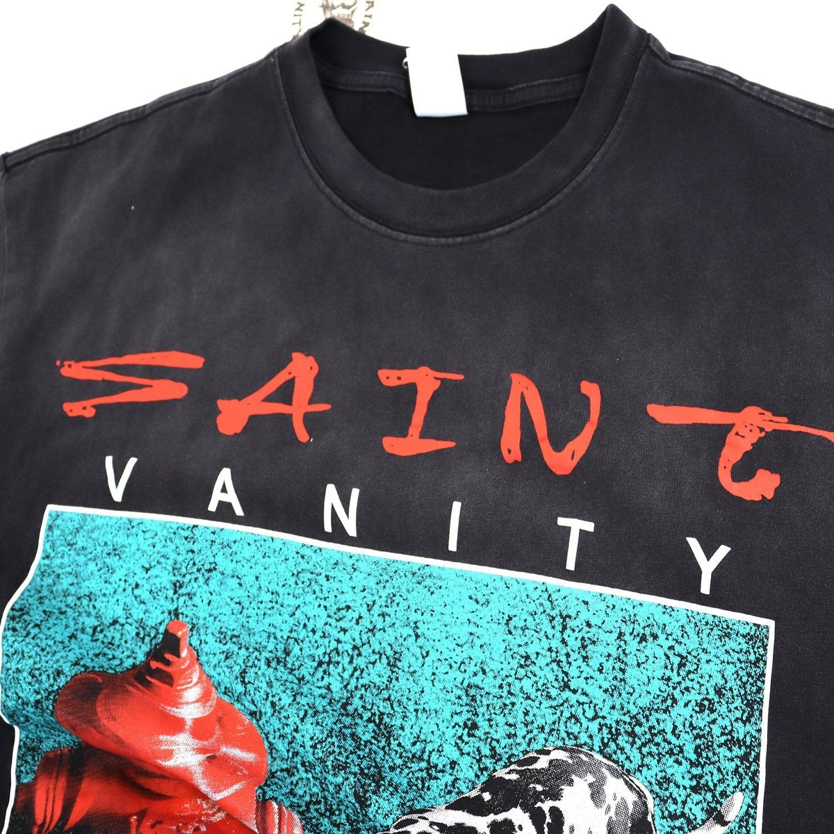 SAINT Dalmatian Hydrant Graphic T-Shirt ¡ª detail